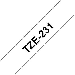 Taśma Brother TZe-231 TZe231 do serii P-Touch 12mm