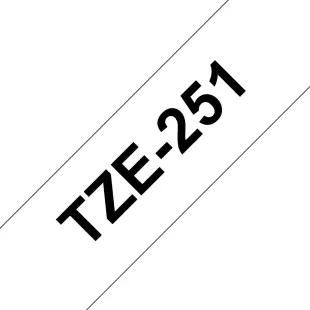 Taśma Brother TZe-251 TZe251 do serii P-Touch 24mm