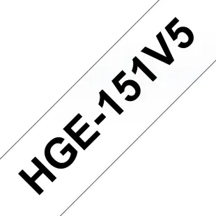 Taśma Brother HGe-151V5 HGe151V5 wysokiej jakości, 5 taśm 24mm