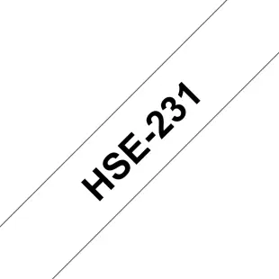 Rurka termokurczliwa Brother HSe-231 HSe231 do serii P-Touch 11,7mm