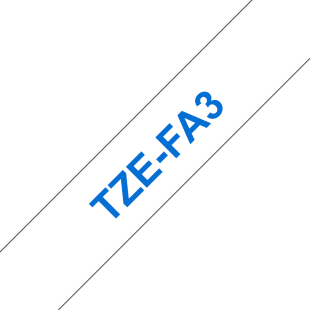 Taśma do tkanin Brother TZe-FA3 TZeFA3 seria PT 12mm