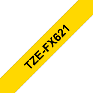 Taśma elastyczna Brother TZe-FX621 TZeFX621 do serii P-Touch 9mm
