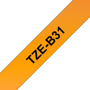 Taśma Brother TZe-B31 TZeB31 FLUORESCENCYJNA do serii P-Touch 12mm