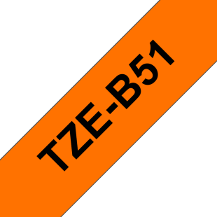 Taśma Brother TZe-B51 TZe-B51 FLUORESCENCYJNA do serii P-Touch 24mm