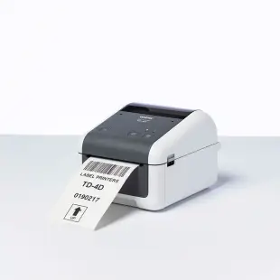 TD-4210D - Stacjonarna, termiczna, biurowa drukarka etykiet z szerokością do 118mm