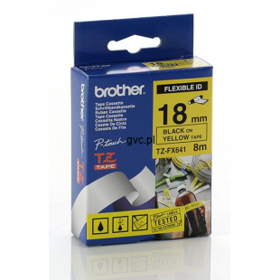 Taśma elastyczna Brother TZ-FX641 TZeFX641 PT 18mm