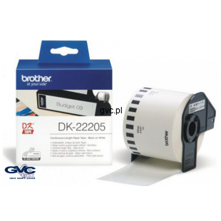 Etykiety Brother DK-22205 DK22205 do seri QL