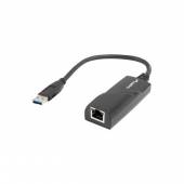 Karta sieciowa Lanberg NC-1000-01 (USB 3.0; 1x 10/100/1000Mbps)-1119470
