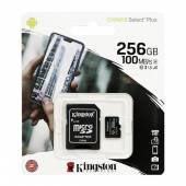 Karta pamięci z adapterem Kingston Canvas Select Plus SDCS2/256GB (256GB; Class 10, Class U1, V10; + adapter)-1429888