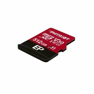 Karta pamięci z adapterem Patriot Memory EP Pro PEF512GEP31MCX (512GB; Class 10, Class A1, Class U3, V30; Adapter, Karta pamięci)-1429919