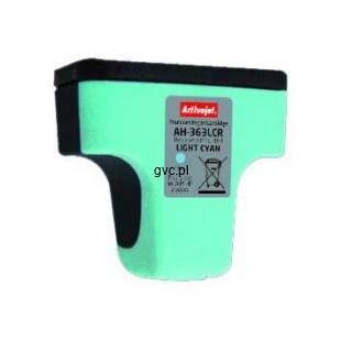 Tusz Activejet AH-363LCR (zamiennik HP 363 C8774EE; Premium; 10 ml; jasny niebieski)-1434930