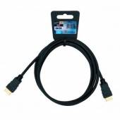 Kabel IBOX FULLHD HD01 1,5M 1.4V 13C 1 ITVFHD0115 (HDMI M - HDMI M; 1,5m; kolor czarny)-905030