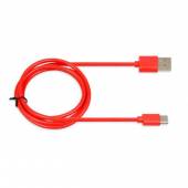 Kabel IBOX IKUMTCR (USB 2.0 typu A - USB typu C ; 1m; kolor czerwony)-1002993