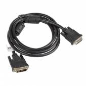 Kabel Lanberg CA-DVIS-10CC-0018-BK (DVI-D M - DVI-D M; 1,8m; kolor czarny)-905779