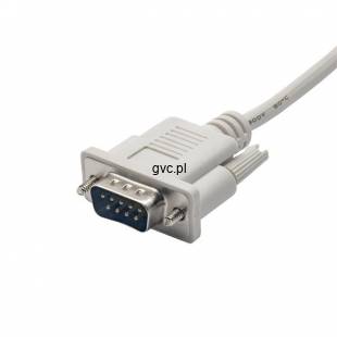 Kabel Akyga AK-CO-03 (RS-232 M - RS-232 M; 2m; kolor biały)-2139227