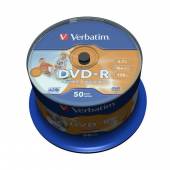 Płyta DVD Verbatim 43533 (4,7GB; 16x; 50szt.; Cake)-922331
