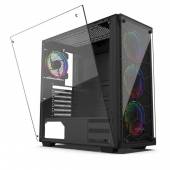 Obudowa KRUX Leda KRX0007 (ATX, Extended ATX, Mini ATX, Mini ITX; kolor czarny)