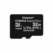 Karta pamięci z adapterem Kingston Canvas Select Plus SDCS2/32GB (32GB; Class 10, Class U1, V10; + adapter)-1429853