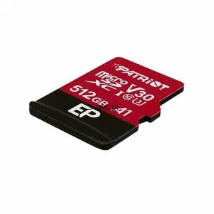 Karta pamięci z adapterem Patriot Memory EP Pro PEF512GEP31MCX (512GB; Class 10, Class A1, Class U3, V30; Adapter, Karta pamięci)-2179510