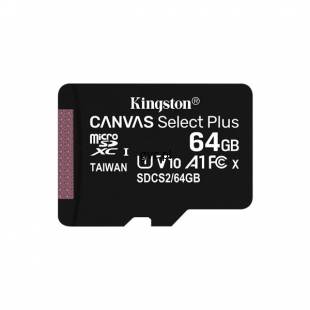 Karta pamięci Kingston Canvas Select Plus SDCS2/64GBSP (64GB; Class 10, Class A1; Karta pamięci)-1429863