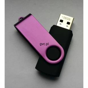 Pendrive IMRO AXIS/128G USB (128GB; USB 2.0; kolor purpurowy)-2178309