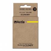 Tusz ACTIS KB-1240Y (zamiennik Brother LC1240Y/LC1220Y; Standard; 19 ml; żółty)-900281