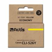 Tusz ACTIS KC-526Y (zamiennik Canon CLI-526Y; Standard; 10 ml; żółty)-900335