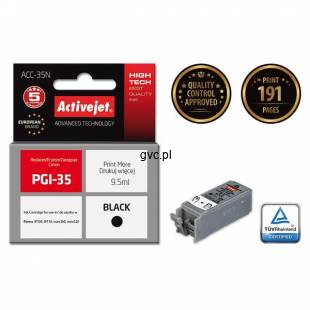 Tusz Activejet ACC-35N (zamiennik Canon PGI-35; Supreme; 9,5 ml; czarny)-2197835