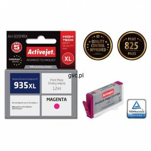 Tusz Activejet AH-935MRX (zamiennik HP 935XL C2P25AE; Premium; 12 ml; czerwony)-2198189