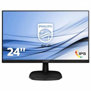 Monitor Philips 243V7QDSB/00 (23,6"; IPS/PLS; FullHD 1920x1080; HDMI, VGA; kolor czarny)-988866