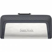 Pendrive SanDisk Ultra SDDDC2-128G-G46 (128GB; USB 3.1, USB-C; kolor czarny)