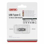 UNITEK ADAPTER USB TYPC - MICROUSB, Y-A027AGY