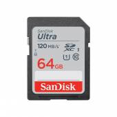 SanDisk Ultra SDXC 64GB 120MB/s Class 10 UHS-I