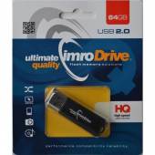 Pendrive IMRO BLACK/64GB (64GB; USB 2.0; kolor czarny)-1429788