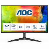 Monitor AOC 24B1H (23,6"; MVA, WLED; FullHD 1920x1080; HDMI, VGA; kolor czarny)-916095