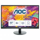Monitor AOC E2270SWDN (21,5"; TN; FullHD 1920x1080; VGA; kolor czarny)-915958