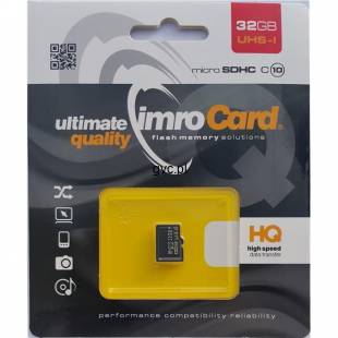 Karta pamięci IMRO 10/32G UHS-I (32GB; Class U1; Karta pamięci)-1164315