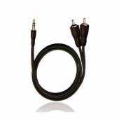 Kabel RCA by Oehlbach Stereo Audio jack-2 x chinch (0,75m)