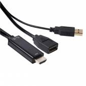 Adapter Cleb 3D CAC-2330 HDMI™ to DisplayPort™ Adapter + USB