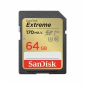 SANDISK EXTREME SDXC 64GB 170/80 MB/s A2