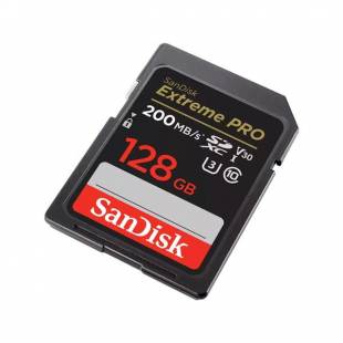 SANDISK EXTREME PRO SDXC 128GB 200/90 MB/s A2-4863373