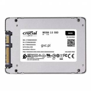 Dysk Crucial CT250MX500SSD1 (250 GB ; 2.5
