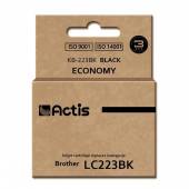 Tusz ACTIS KB-223Bk (zamiennik Brother LC223BK; Standard; 16 ml; czarny)-900302