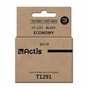 Tusz ACTIS KE-1291 (zamiennik Epson T1291; Standard; 18 ml; czarny)-900406