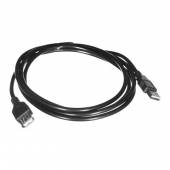Kabel IBOX IKU2P18 (USB 2.0 typu A M - USB 2.0 typu A F; 1,8m; kolor czarny)-905051