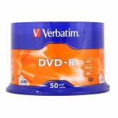 Płyta DVD Verbatim 43548 (4,7GB; 16x; 50szt.; Cake)
