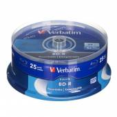 Płyta BDR Verbatim 43837 (25GB; 6x; 25szt.; Cake)-922295