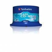 Płyta CD Verbatim 43343 (700MB; 52x; 50szt.; Cake)-922302