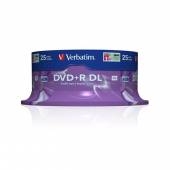 Płyta DVD Verbatim 43757 (8,5GB; 8x; 25szt.; Cake)-922348