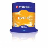 Płyta DVD Verbatim 43549 (4,7GB; 16x; 100szt.; Cake)-922334